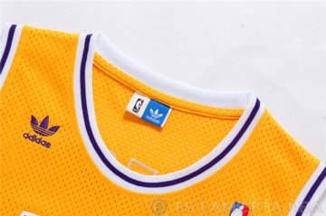 Camiseta West #44 Los Angeles Lakers Amarillo