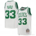Camiseta Larry Bird #33 Boston Celtics Nino Mitchell & Ness 1985-86 Blanco