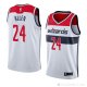 Camiseta Lavoy Allen #24 Washington Wizards Association 2018 Blanco