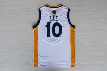 Camiseta Lee #10 Golden State Warriors Blanco