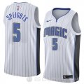 Camiseta Marreese Speights #5 Orlando Magic Association 2018 Blanco