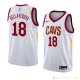 Camiseta Matthew Dellavedova #18 Cleveland Cavaliers Association 2018 Blanco