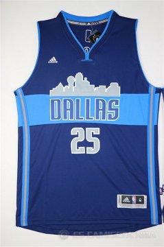 Camiseta Parsons #25 Dallas Mavericks Azul