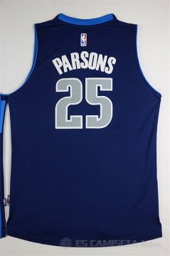 Camiseta Parsons #25 Dallas Mavericks Azul