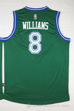 Camiseta Williams #8 Dallas Mavericks Verde