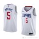 Camiseta Montrezl Harrell #5 Los Angeles Clippers Association 2018 Blanco