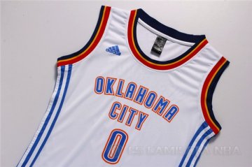 Camiseta Durant #35 Oklahoma City Thunder Blanco