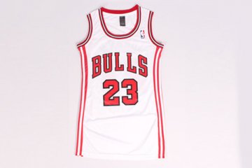 Camiseta Jordan #23 Chicago Bulls Mujer Blanco
