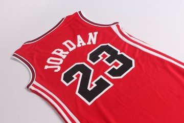 Camiseta Jordan #23 Chicago Bulls Mujer Rojo