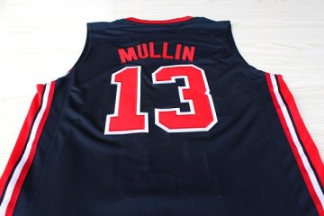 Camiseta Mullin #13 USA 1992 Negro