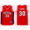 Camiseta Davidson Curry #30 NCAA Rojo