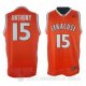 Camiseta Syracuse Anthony #15 NCAA Naranja