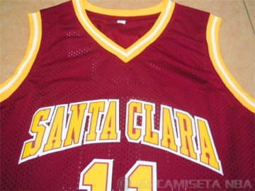 Camiseta Santa Clara Nash #11 NCAA Rojo