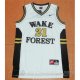 Camiseta Wake Forest Duncan #21 NCAA Blanco