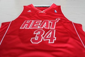 Camiseta Allen #34 Heats 2012 Navidad Rojo
