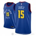Camiseta Nikola Jokic #15 Denver Nuggets Statement 2018-19 Azul