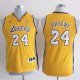 Camiseta Bryant #24 Los Angeles Lakers Nino Amarillo