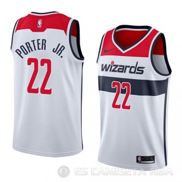 Camiseta Otto Porter Jr. #22 Washington Wizards Association 2018 Blanco