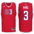 Camiseta Paul #3 Los Angeles Clippers Rojo