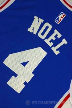 Camiseta Phila Noel #4 Philadelphia 76ers Azul