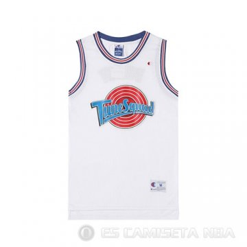 Camiseta Porky #8 Tune Squad Blanco