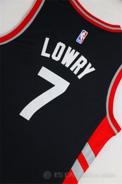 Camiseta Lowry #7 Toronto Raptors Negro