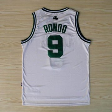 Camiseta Rondo #9 Boston Celtics Blanco