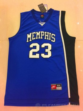 Camiseta Rose #23 Memphis Tigers NCAA Azul