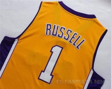 Camiseta Russell #1 Los Angeles Lakers Amarillo