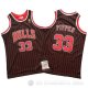 Camiseta Scottie Pippen #33 Chicago Bulls Mitchell & Ness Negro