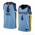 Camiseta Shelvin Mack #6 Memphis Grizzlies Statement 2018 Azul