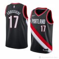 Camiseta Skal Labissiere #17 Portland Trail Blazers Icon 2018 Negro