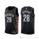 Camiseta Spencer Dinwiddie #26 Brooklyn Nets Ciudad Negro