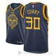 Camiseta Stephen Curry #30 Golden State Warriors Ciudad 2018-19 Azul