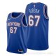 Camiseta Taj Gibson #67 New York Knicks Statement Azul