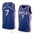 Camiseta Timothe Luwawu-Cabarrot #7 Philadelphia 76ers Icon 2018 Azul