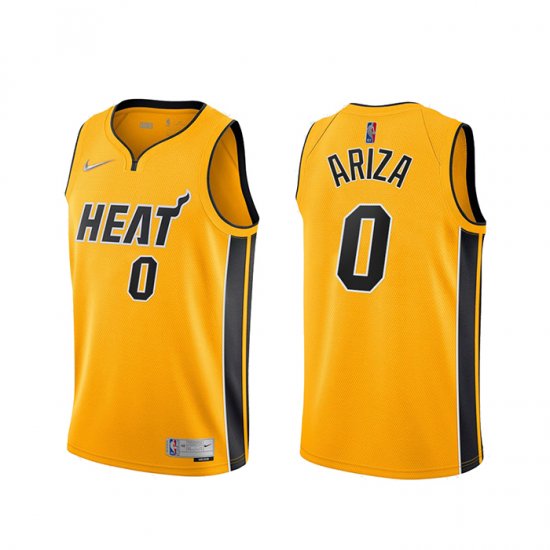 Camiseta Trevor Ariza NO 0 Miami Heat Earned 2020-21 Oro - Haga un click en la imagen para cerrar