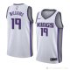 Camiseta Troy Williams #19 Sacramento Kings Association 2018 Blanco