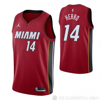 Camiseta Tyler Herro #14 Miami Heat Statement 2020-21 Rojo