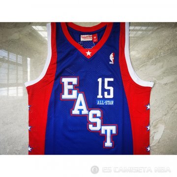 Camiseta Vince Carter NO 15 All Star 2004 Azul