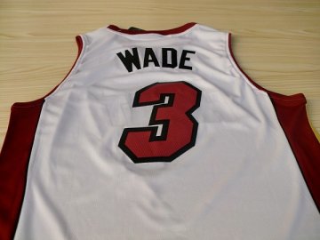 Camiseta Wade #3 Miami Heat Blanco