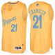 Camiseta Wilson Chandler #21 Denver Nuggets Navidad 2016 Dolado