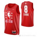 Camiseta Zach LaVine #8 All Star 2022 Chicago Bulls Granate