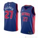 Camiseta Zaza Pachulia #27 Detroit Pistons Icon 2018 Azul