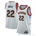 Camiseta Zeke Nnaji #22 Denver Nuggets Ciudad 2022-23 Blanco