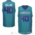 Camiseta Zeller #40 Charlotte Hornets Verde