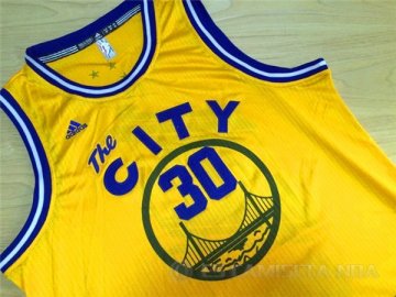 Camiseta city Curry #30 Golden State Warriors
