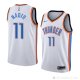 Camisetar Abdel Nader #11 Oklahoma City Thunder Association 2017-18 Blanco