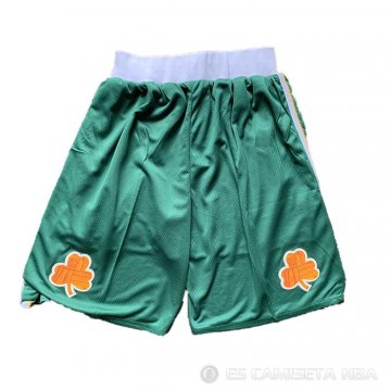 Pantalone Boston Celtics Verde