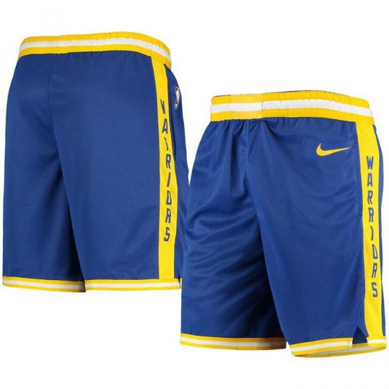 Pantalone Golden State Warriors Classic 2020-21 Azul - Haga un click en la imagen para cerrar